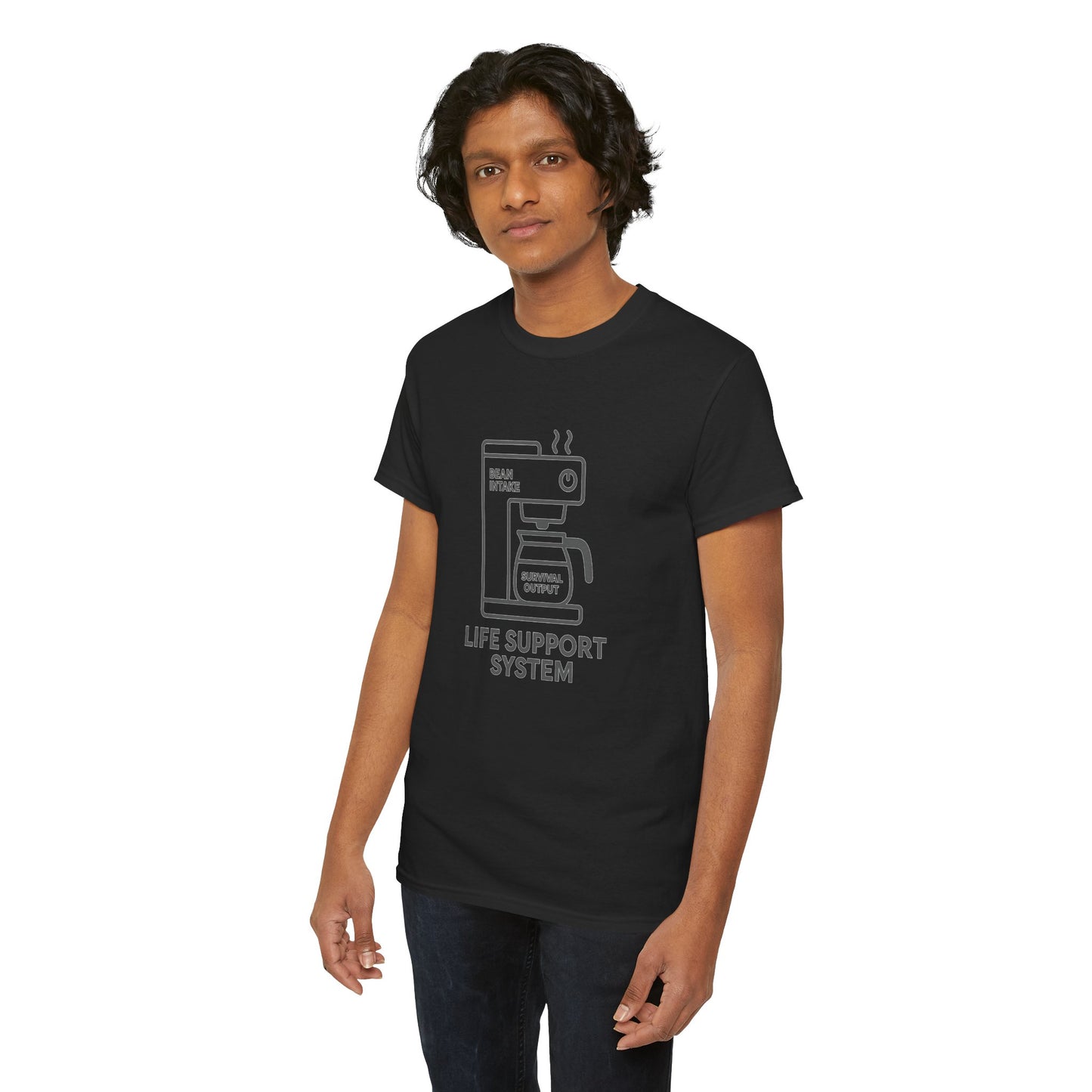 Coffee Life Support System Tee Shirt