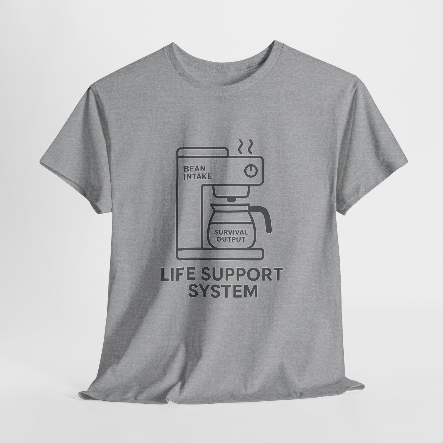 Coffee Life Support System Tee Shirt