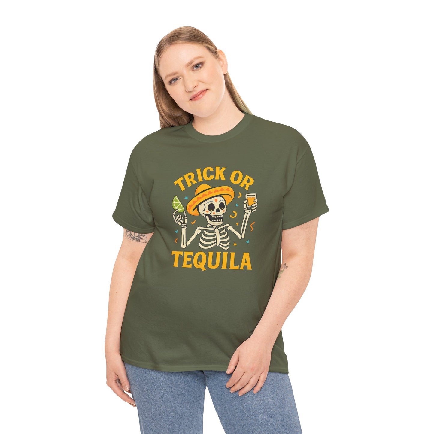 Halloween Trick or Tequila Tee