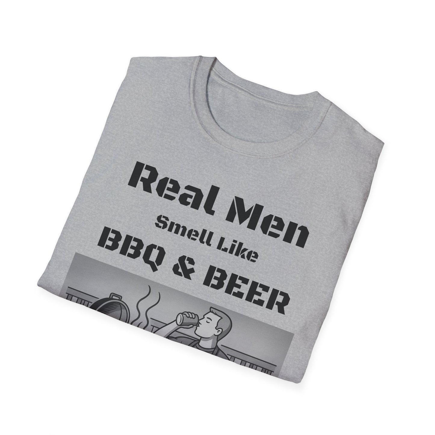 BBQ and Beer Unisex T-Shirt, Grilling Lover Gift, Funny Foodie Tee, Cookout Apparel, Summer BBQ Shirt