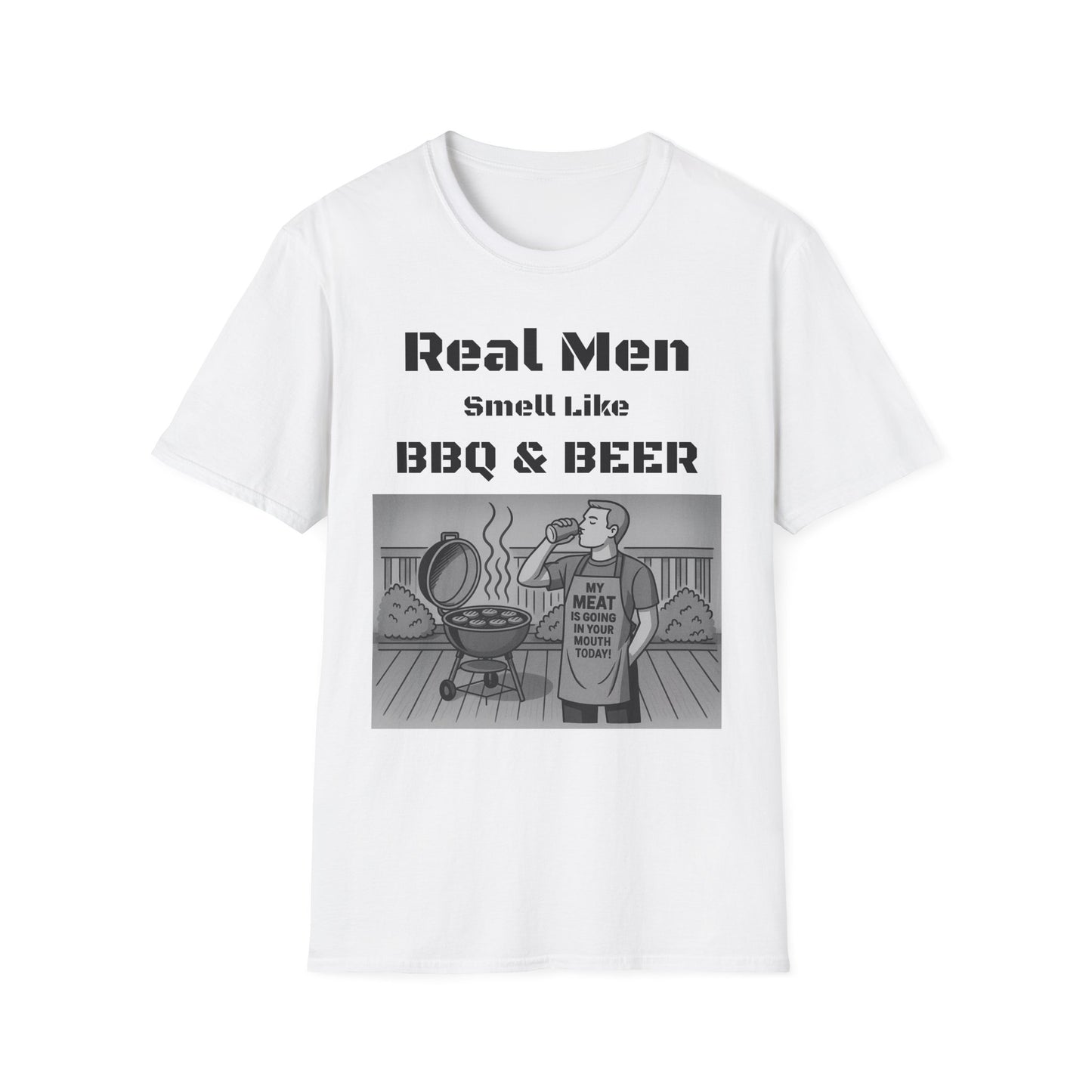 BBQ and Beer Unisex T-Shirt, Grilling Lover Gift, Funny Foodie Tee, Cookout Apparel, Summer BBQ Shirt