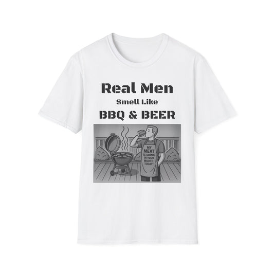 BBQ and Beer Unisex T-Shirt, Grilling Lover Gift, Funny Foodie Tee, Cookout Apparel, Summer BBQ Shirt