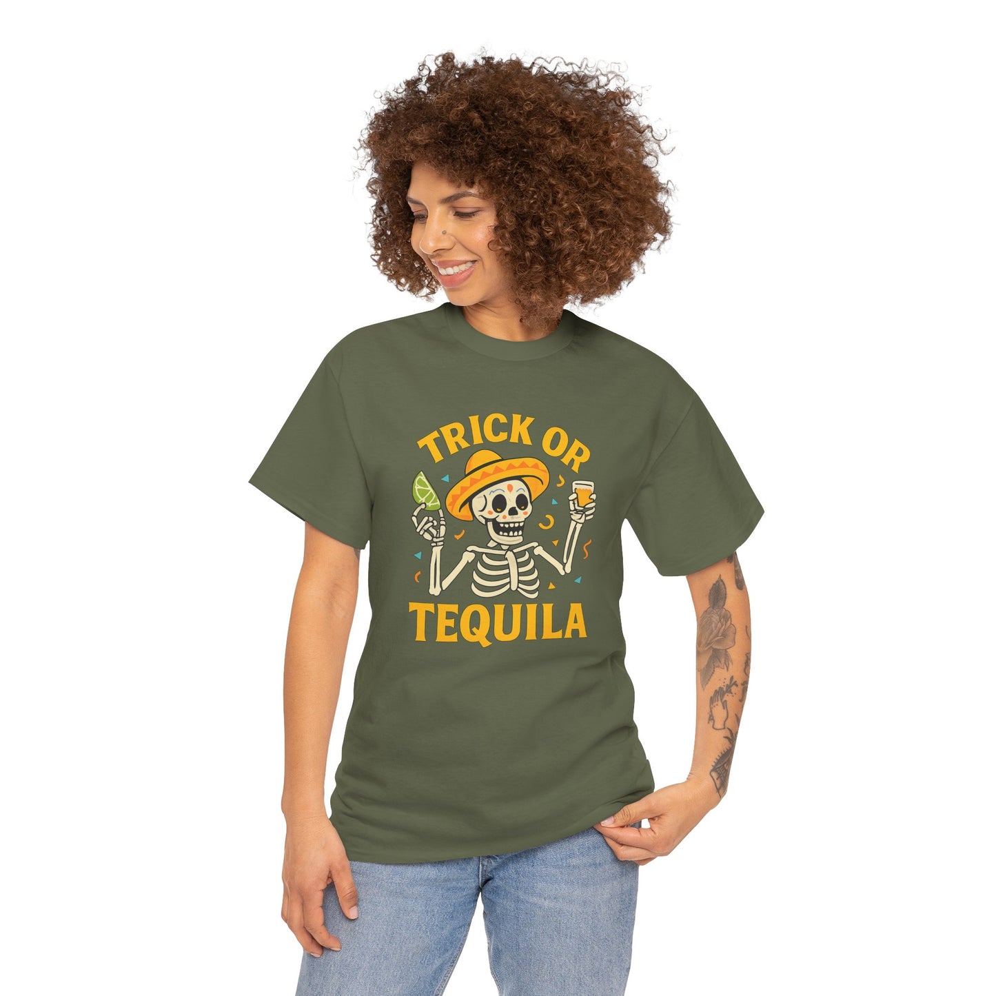 Halloween Trick or Tequila Tee