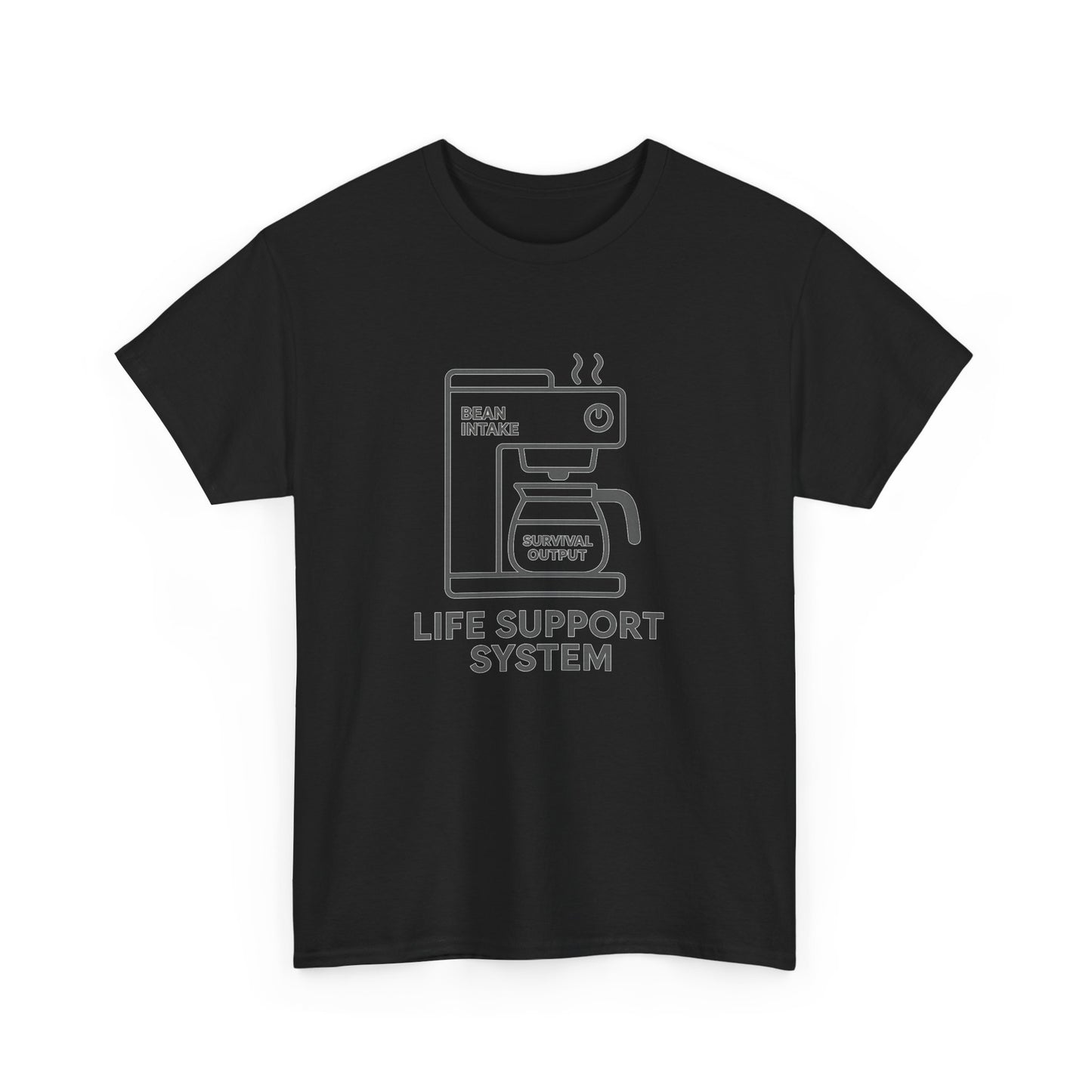 Coffee Life Support System Tee Shirt