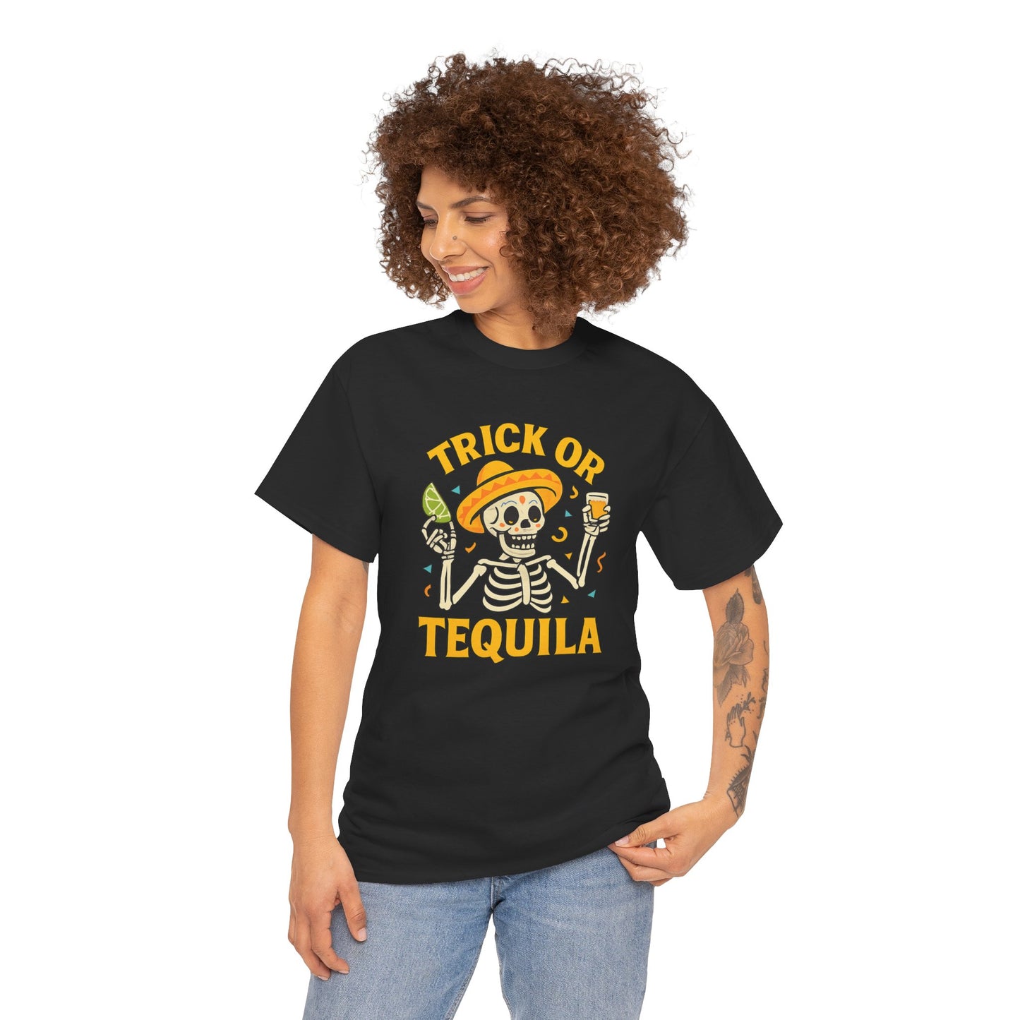 Halloween Trick or Tequila Tee