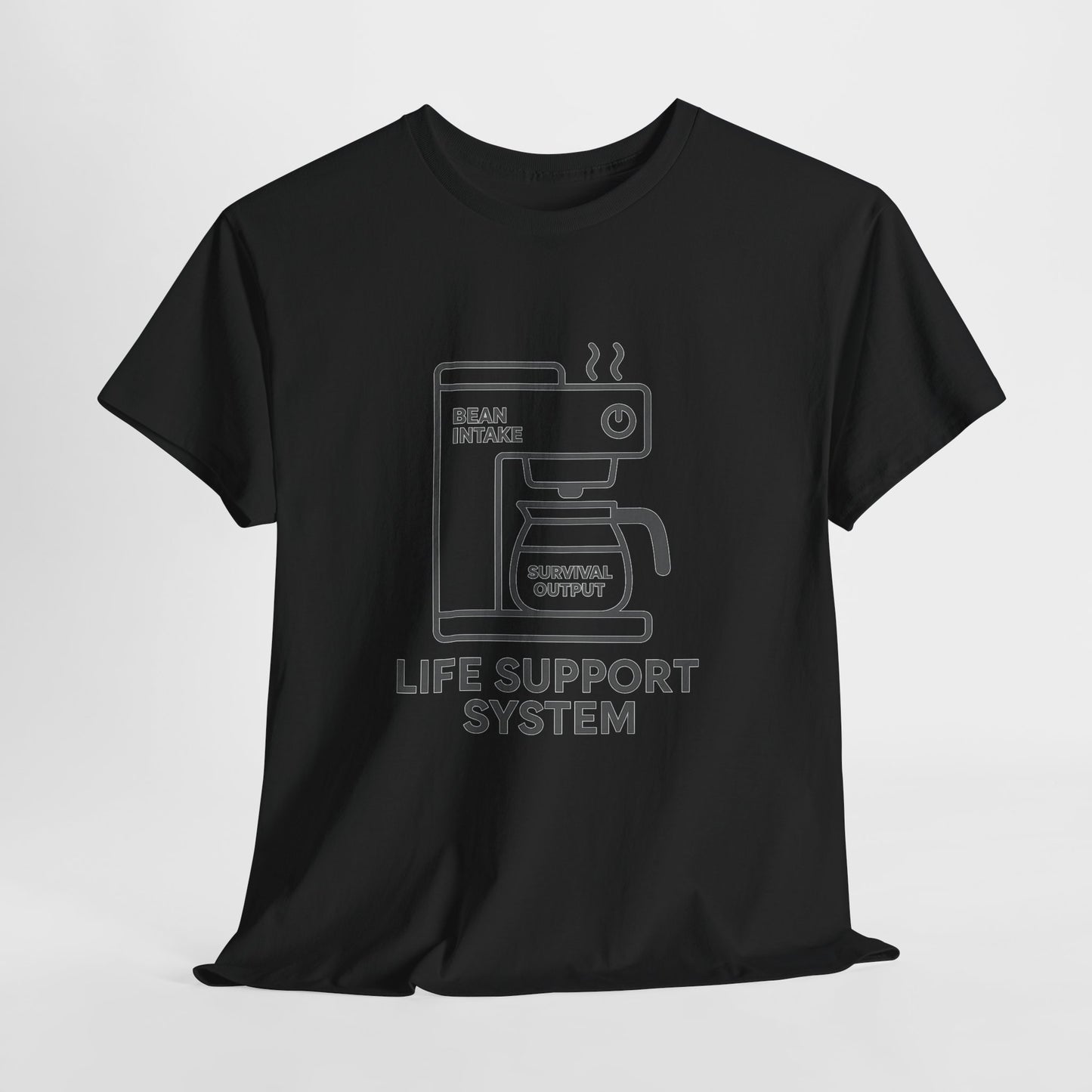 Coffee Life Support System Tee Shirt
