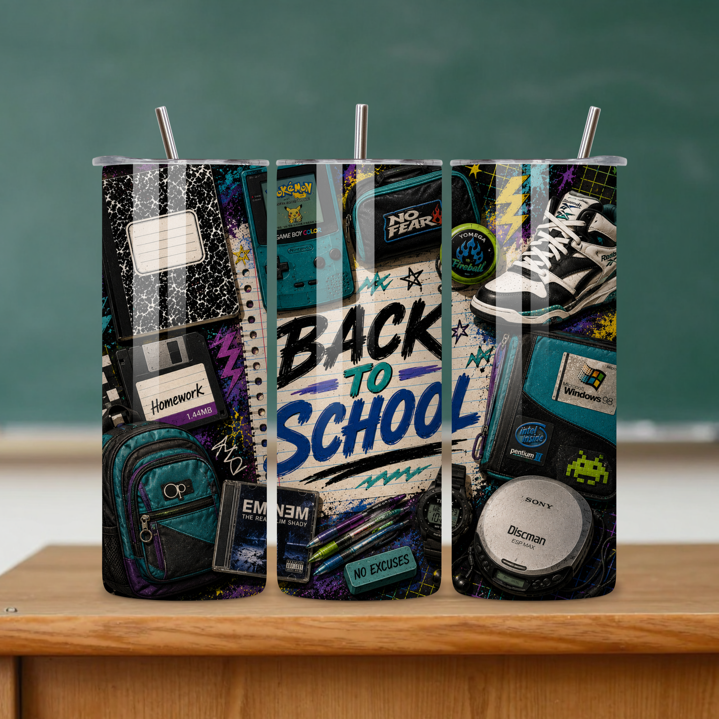 90s Retro Back to School