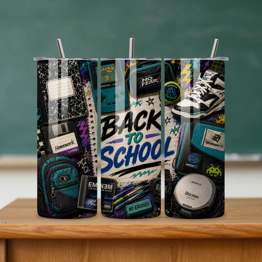 90s Retro Back to School