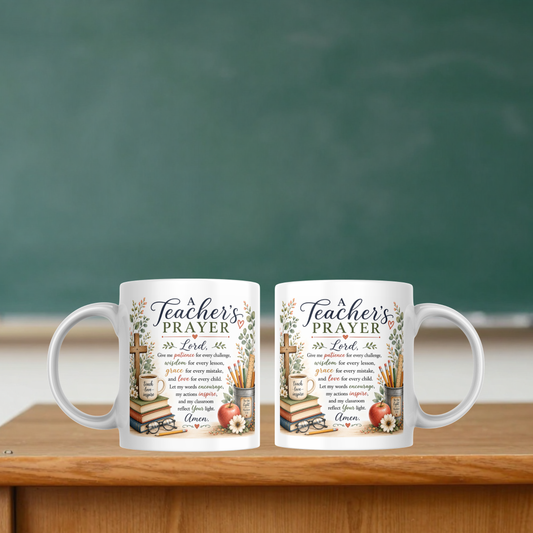 Teacher's Prayer Mug
